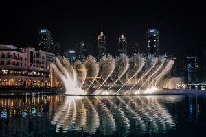DUBAI BY NIGHT CITY TOUR, DUBAI FRAME, DANCING FOUNTAINS AT BURJ KHALIFA